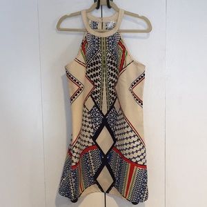 Multi-Colored Mini Dress